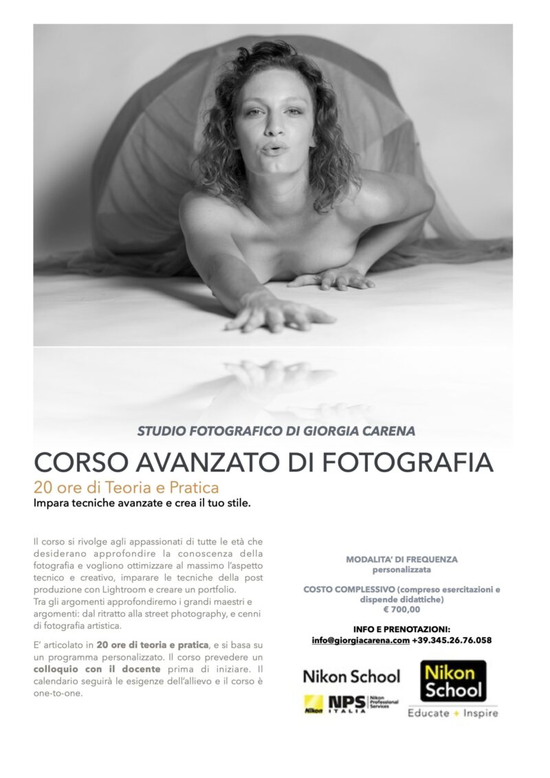 CORSO DI FOTOGRAFIA AVANZATO - immagine 2