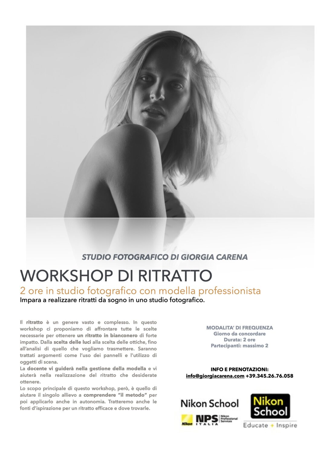 WORKSHOP DI RITRATTO - immagine 2